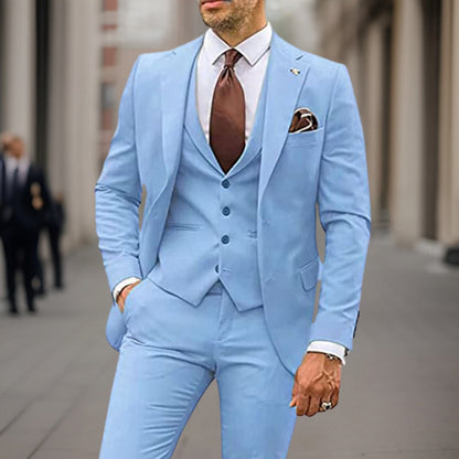 Traje Ejecutivo 3 Piezas Clásico y Elegante