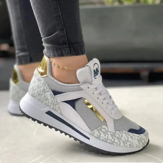 Zapatillas Deportivas con Cuña Transpirable - Vestiria