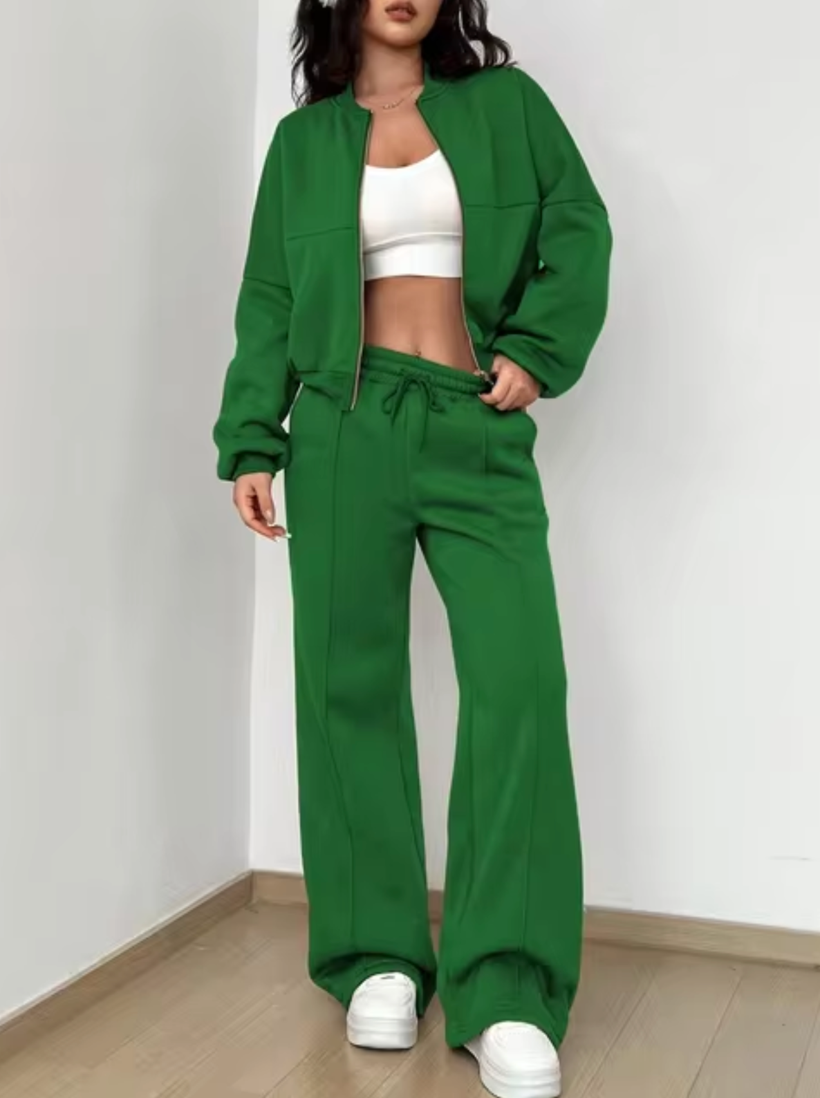 Conjunto Deportivo Mujer Algodón Cálido