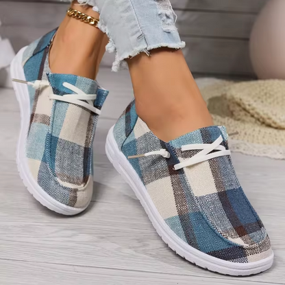 Zapatillas cómodas sin cordones suela baja