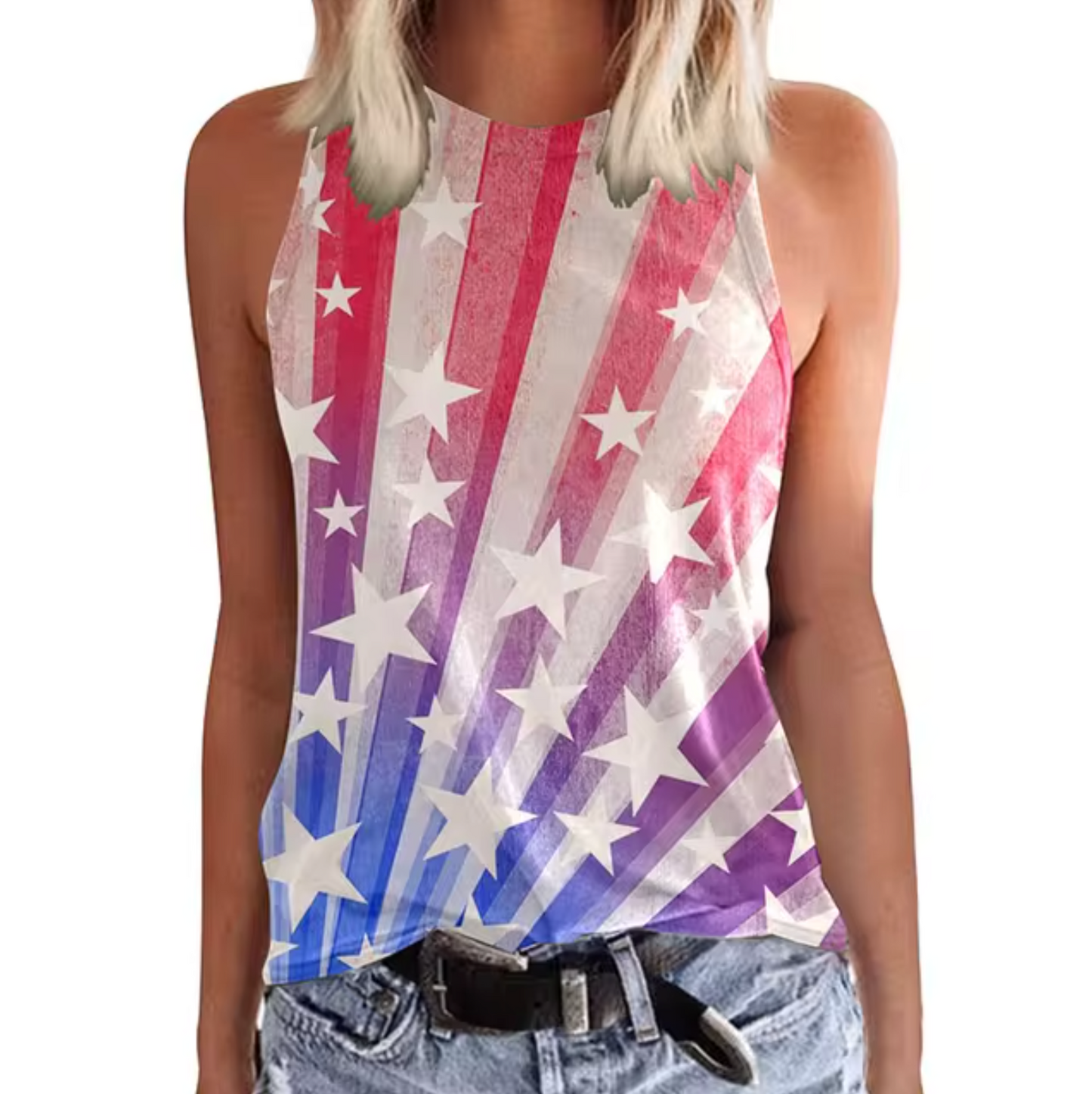 Camisetas Top Estampadas Mujer