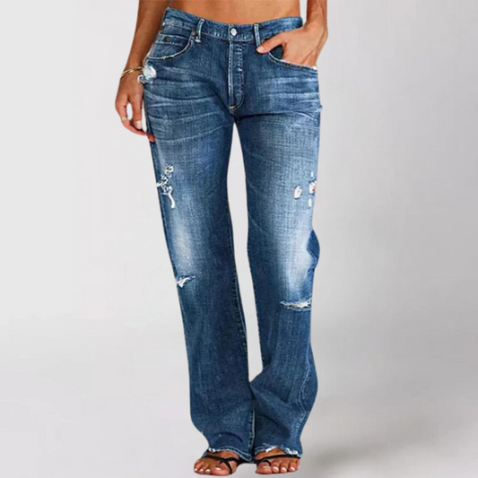 Vaqueros Mujer Estilo Clásico - Vestiria
