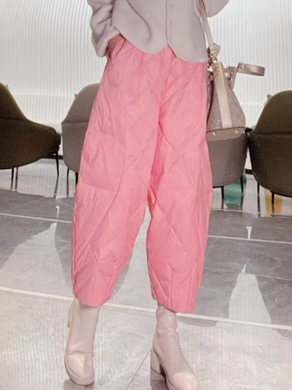 Pantalones Harem Suaves de Algodón