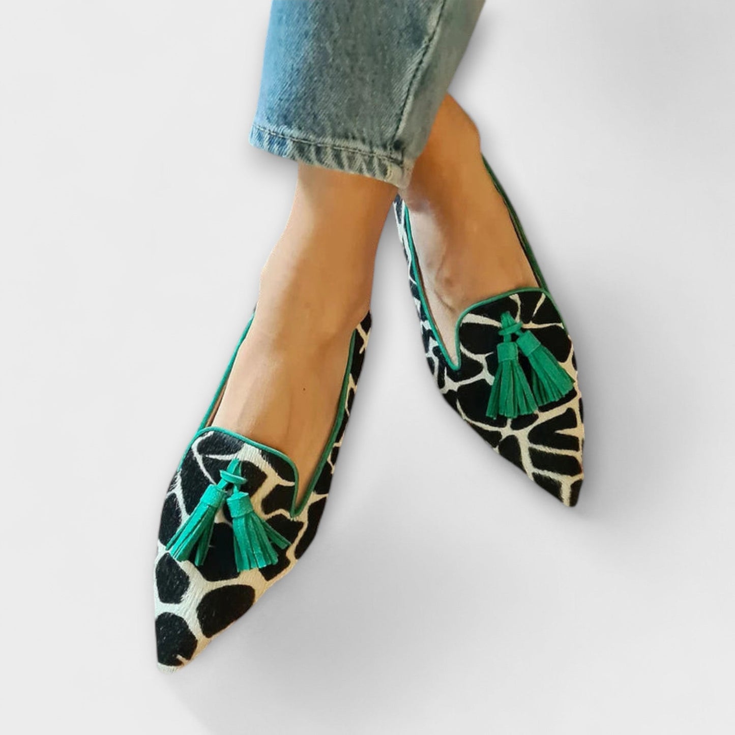 Zapatos de mujer con flores - Siena