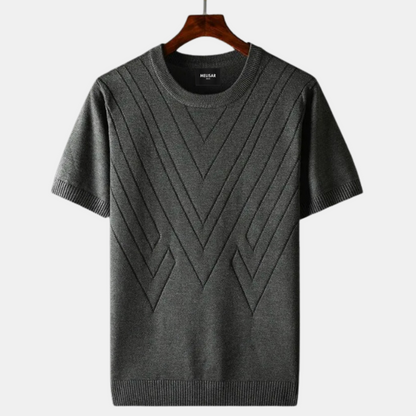 Camiseta Hombre Clásica Cuello Redondo