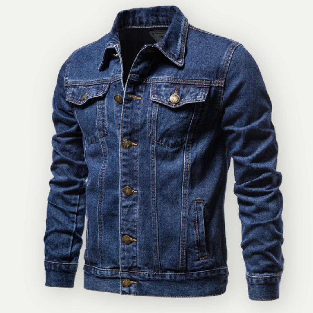 Chaquetón vaquero hombre clásico