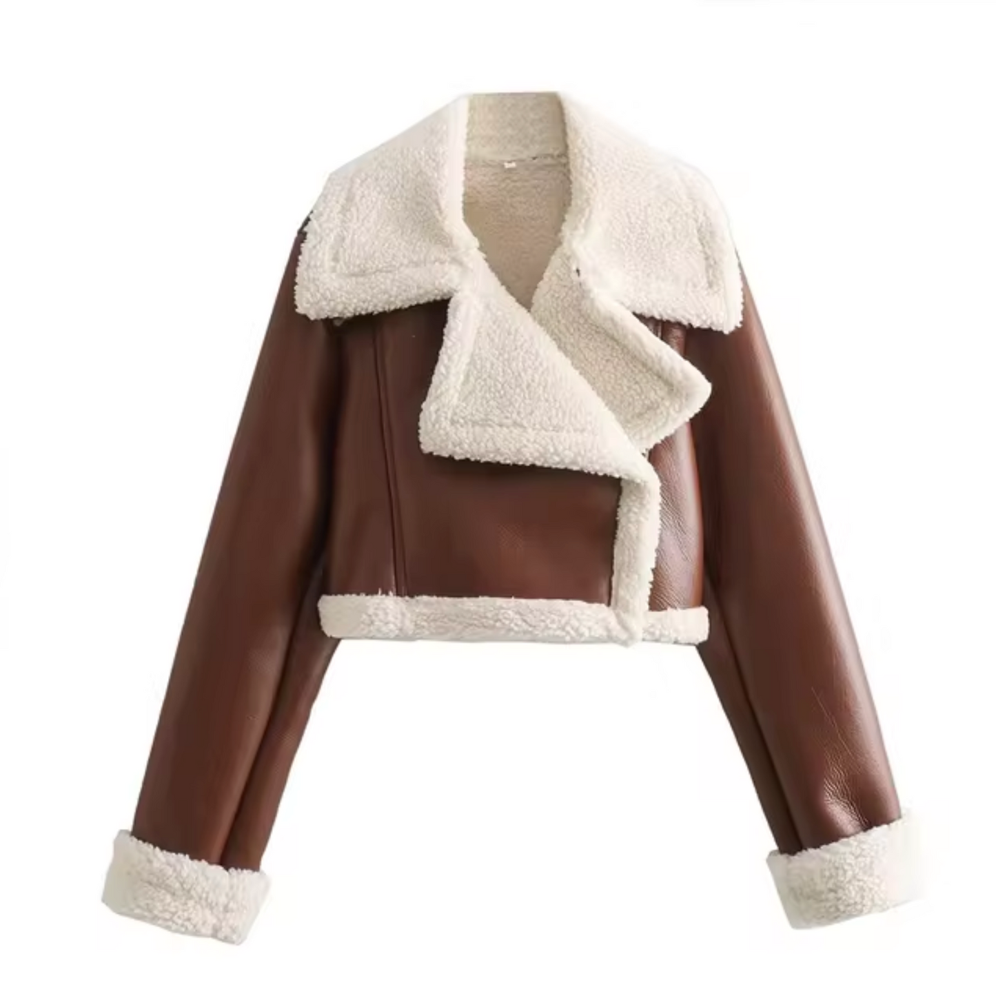 Chaqueta de cuero estilo urbano