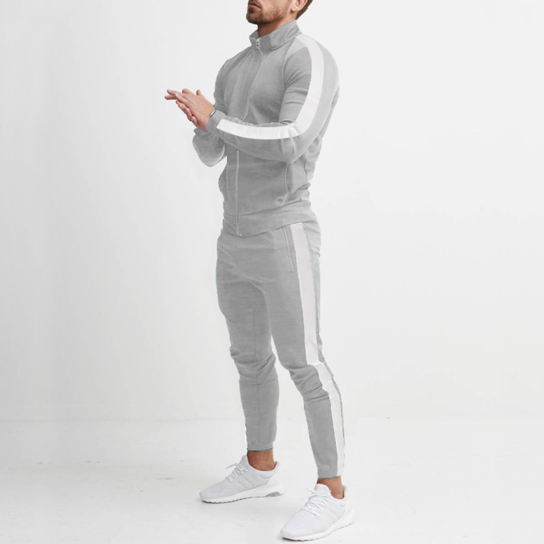 Pantalón y sudadera deportiva de hombre elegante - Vestiria