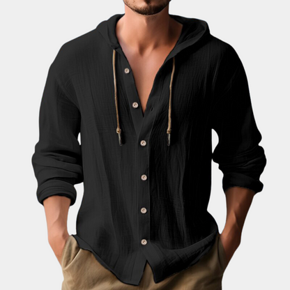 Camisa Casual de Hombre con Botones