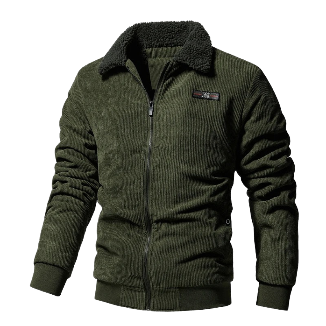 Chaqueta Hombre Abrigo Polar Cálido
