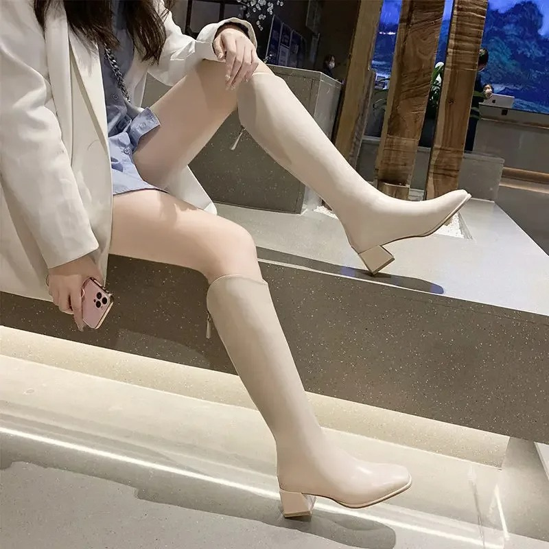 Botas Mujer Altas Impermeables y Cónfortables