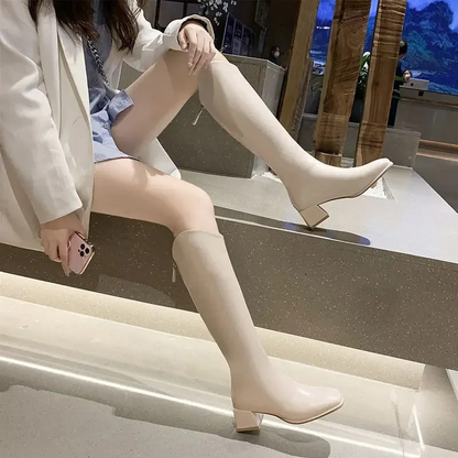 Botas Mujer Altas Impermeables y Cónfortables