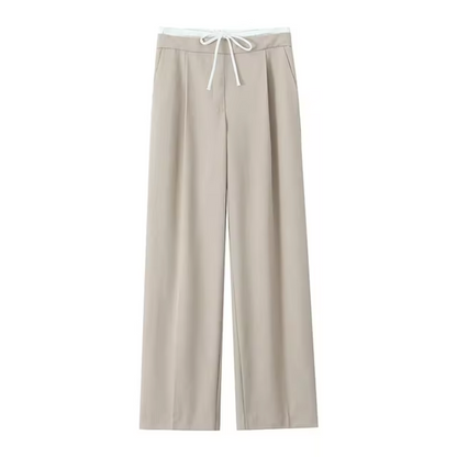 Pantalón Pitillo Cremallera Lateral