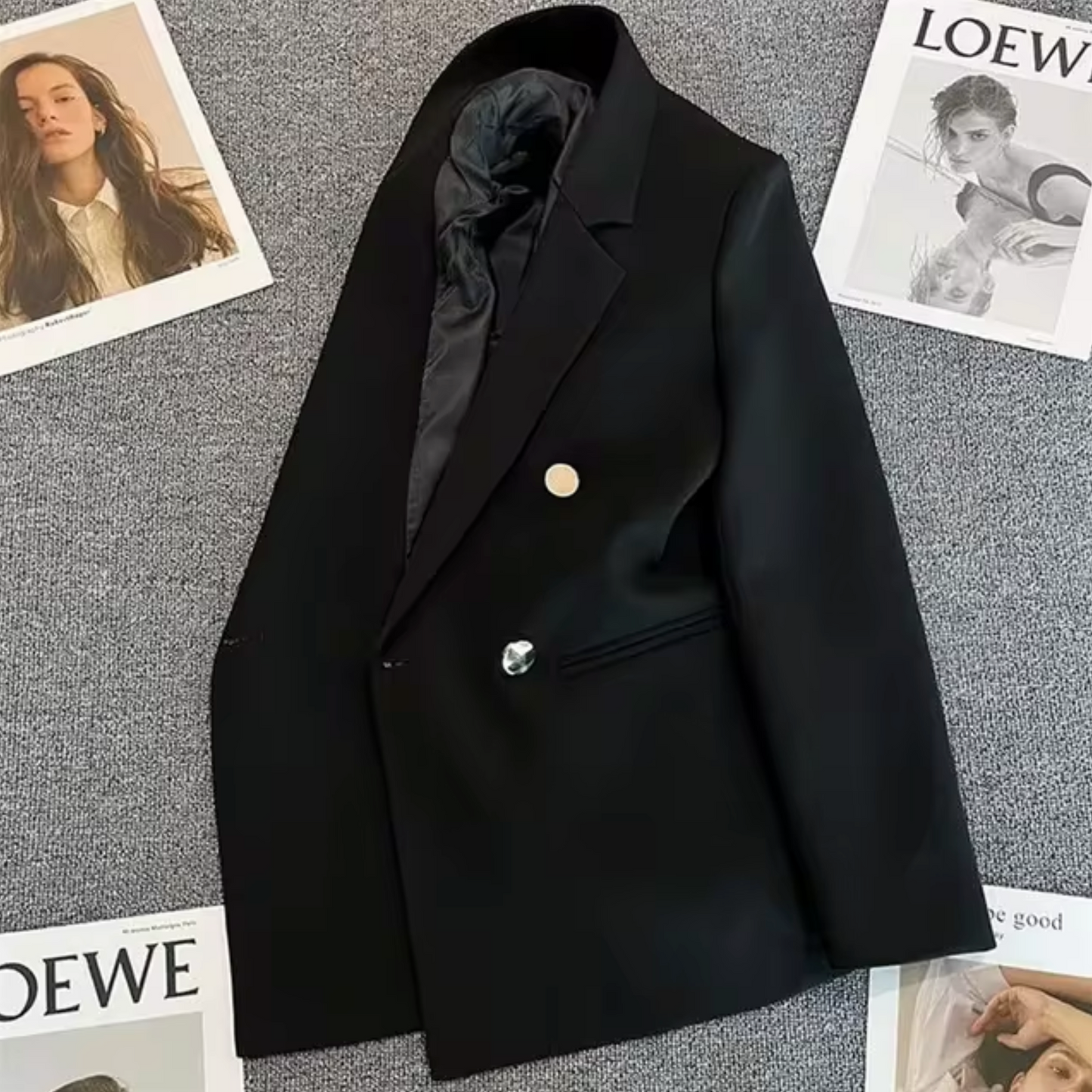 Chaquetilla Mujer Estilosa Clásica