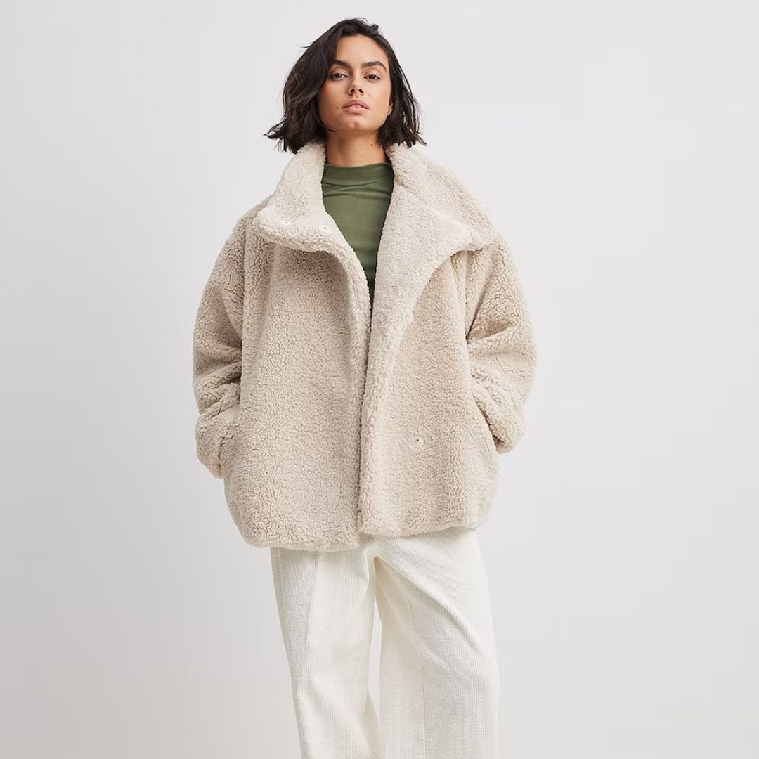 Abrigo Invierno Grande Mujer Abrigado
