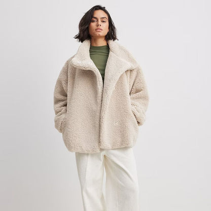 Abrigo Invierno Grande Mujer Abrigado