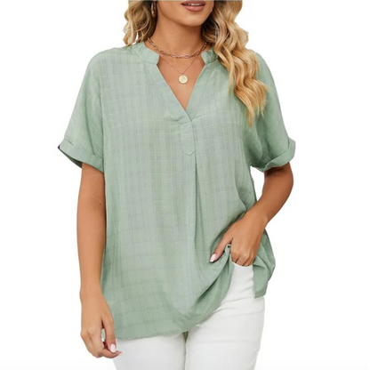 Blusa Ligera Cuello en V Fresh - Vestiria