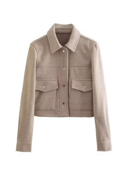 Chaquetón Algodón Clásico Mujer - Vestiria
