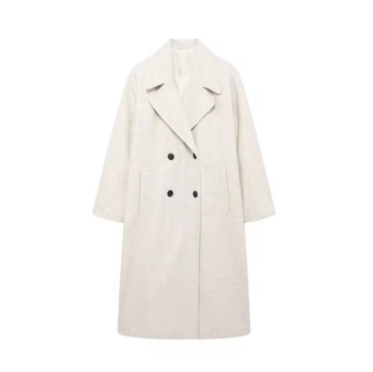 Gabardina Clásica Mujer Elegante