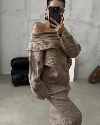 Conjunto de Punto Invierno Cálido y Acogedor