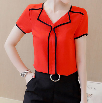 Blusa Ligera de Gasa Romántica - Vestiria