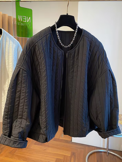 Chaqueta Acolchada Abrible Cálido Invierno