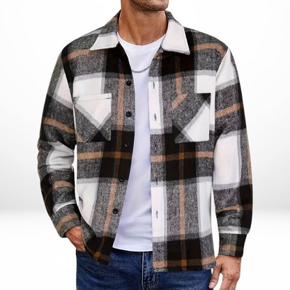 Camisa Cuadros Hombre Casual