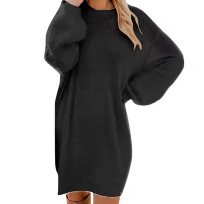 Vestido de punto cómodo mujer informal