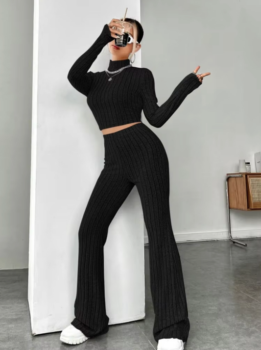 Conjunto de punto cálido para mujer - Vestiria