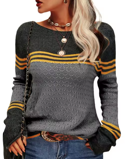 Jersey de punto ajustado elegante