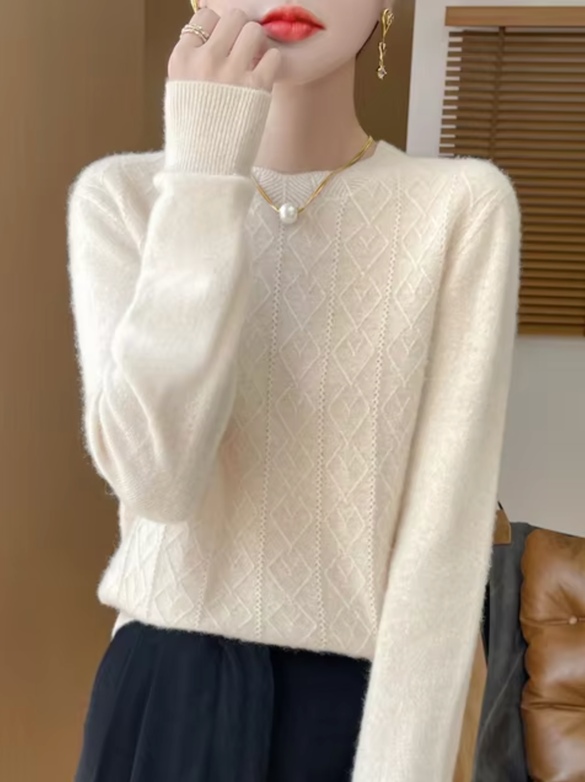 Jerséis de lana suave y cálida de invierno