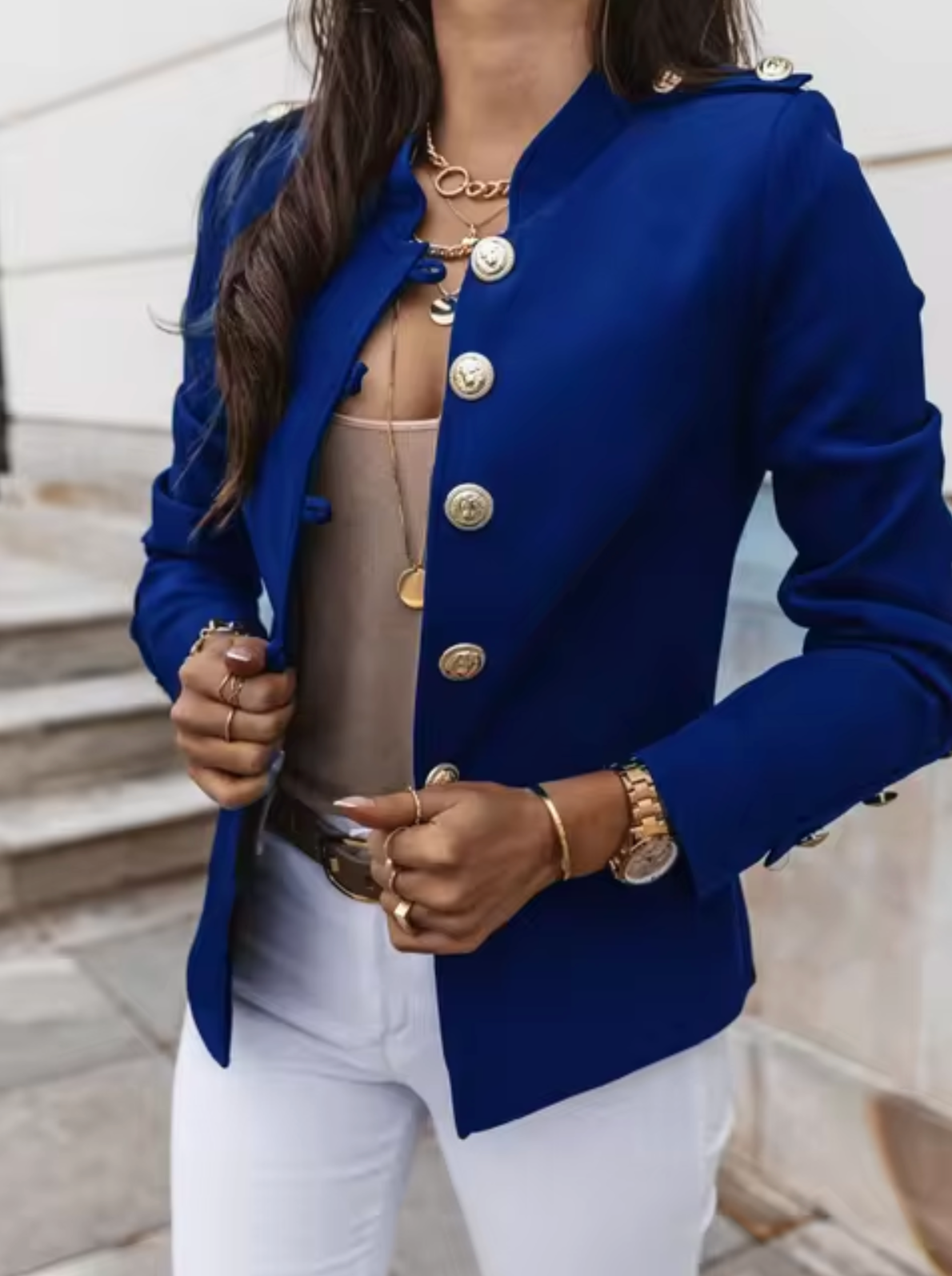 Chaquetón Mujer Elegante y Clásico