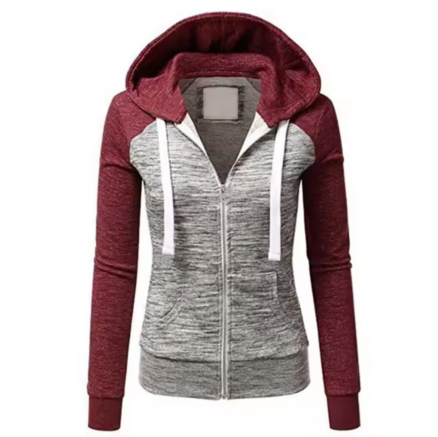 Chaqueta con Capucha Abultada Cálida - Vestiria