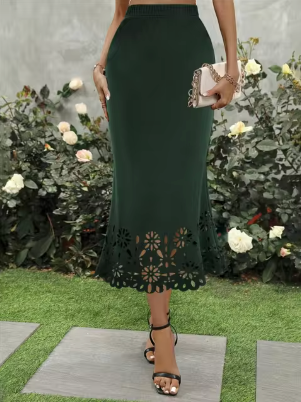 Falda Lápiz Estilosa Mujer