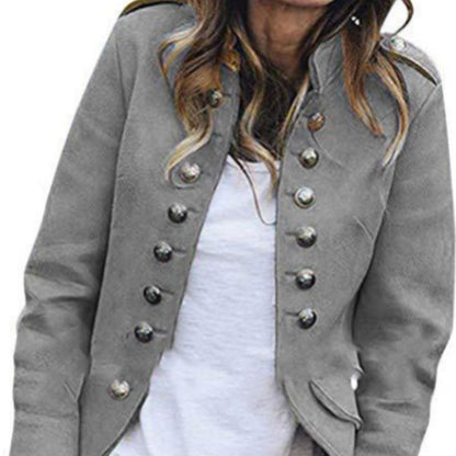 Chaquetón Mujer Estiloso Manga Larga