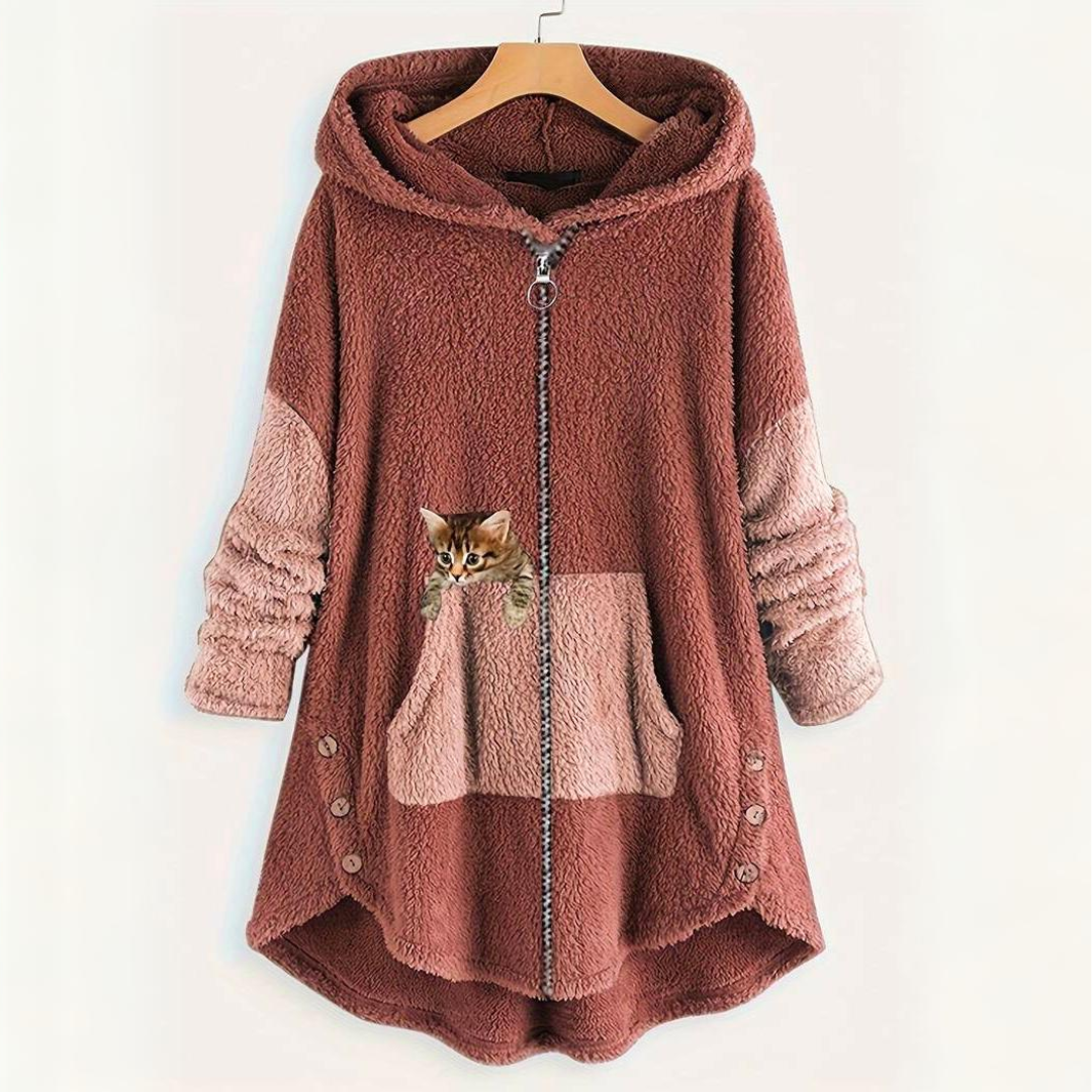 Sudadera Gato Acogedora y Suave - Vestiria