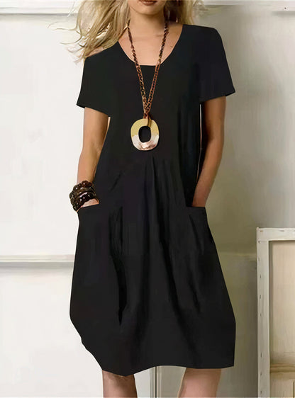 Vestido Ligero Verano Manga Corta