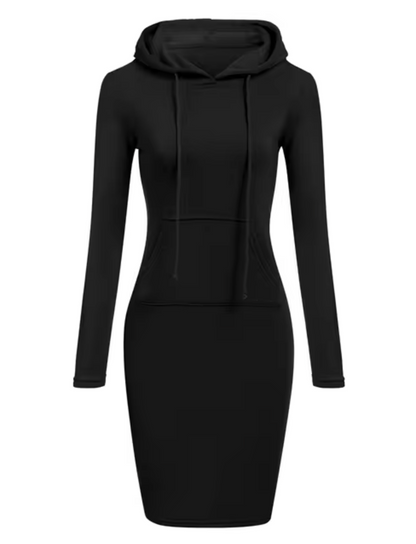 Vestido Capucha Cálido y Confortable