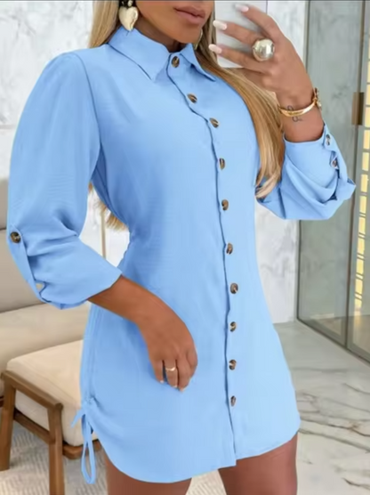 Vestido Camisero Chic Mujer