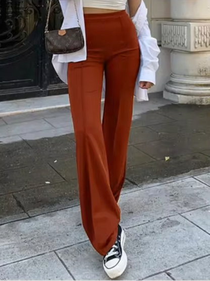 Pantalón Ancho Mujer Informal