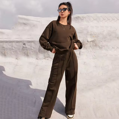 Jersey y Pantalón Cómodo Mujer