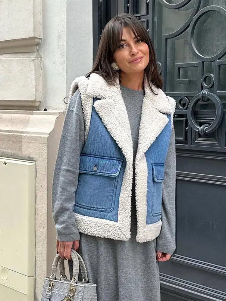 Chaquetón Mujer Estilo Clásico