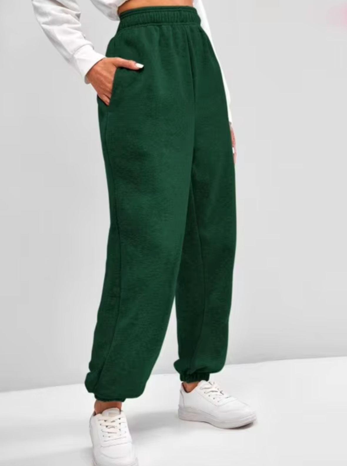 Pantalón Deportivo Elástico Cintura Alta
