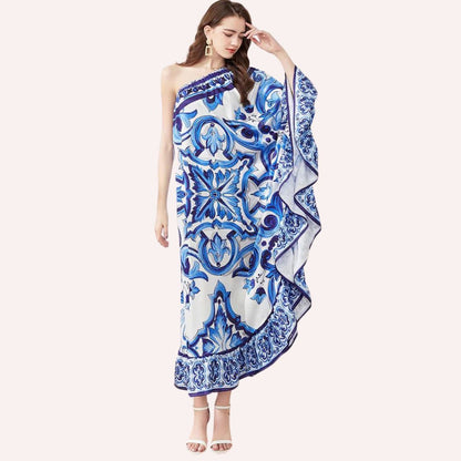 Vestido Midi Asimétrico Elegante