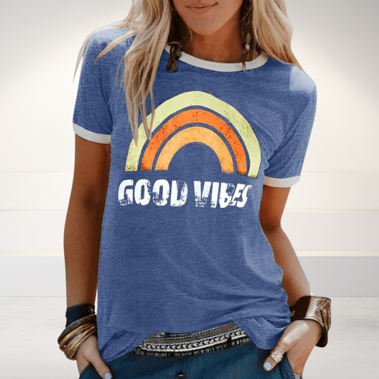 Camiseta Mujer Elegante Diseño Moda - Vestiria
