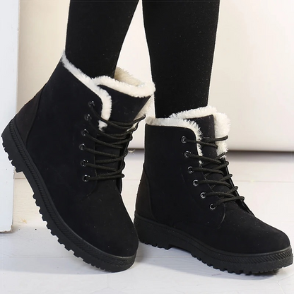 Botas Invierno Mujer Suela Gruesa Forro Peludo