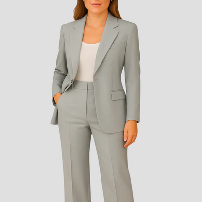 Traje de Invierno Mujer Abrigo Largo Elegante