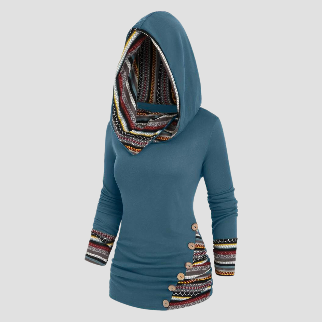 Sudadera Mujer Estilo Boho Chic