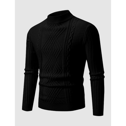 Jersey de punto clásico para hombre