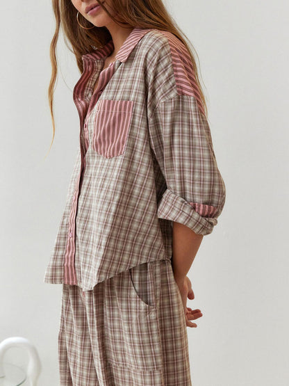 Pijama Rosa Femenino Confortable - Vestiria